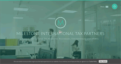 Desktop Screenshot of milestonetax.com